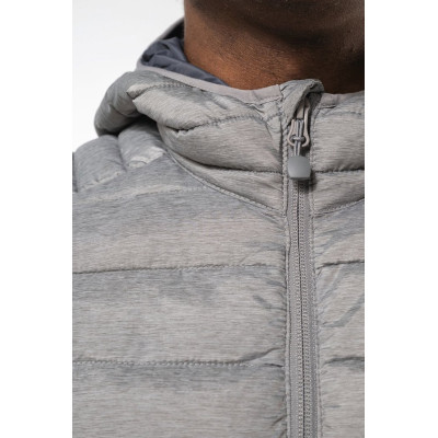 Men's lightweight hooded padded jacket